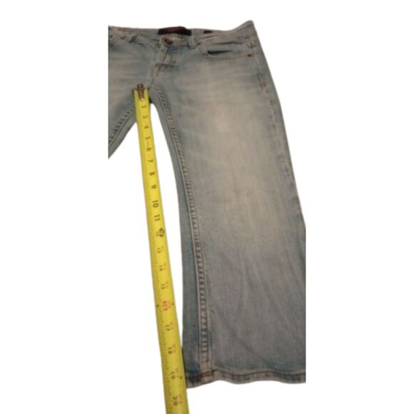 Vigoss Women's Size 7/8 Light Blue Capri's - Picture 3 of 10